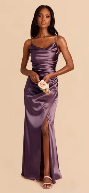 Birdy Grey Lydia Shiny Satin Dress thumbnail 1