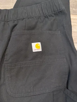 Carhartt Force Relaxed Fit Work Pants Womens 3X Black BN6194-W Zipper Pockets thumbnail 9
