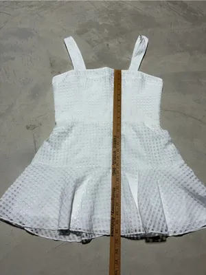 Amanda uprichard Annalise dress White Mini Dress large thumbnail 6