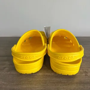 CROCS NEW Unisex Ralen Yellow Clog Size 8 or 10 #B1866 thumbnail 6