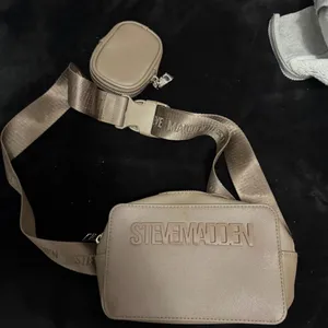 Steve Madden Taupe Crossbody Bag with Pouch thumbnail 1