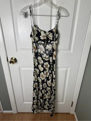 Reformation Zia Dress in Oriole XS thumbnail 6