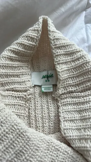Aerie Turtleneck Sweater Oversized Knit thumbnail 3