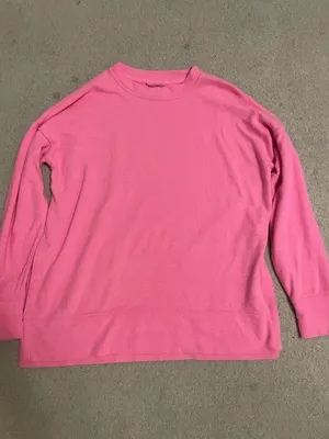 Aerie hot pink sweatshirt thumbnail 1
