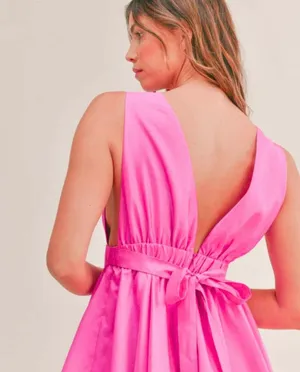 Pink Bow Bubble Dress thumbnail 3