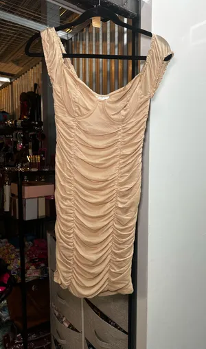 Dress Tan thumbnail 1