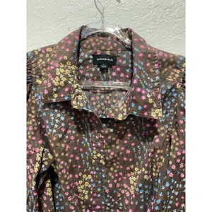 Summersalt The Countryside Poplin Tiered Shirtdress Szie S thumbnail 4