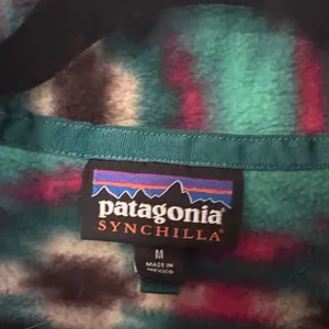 Patagonia Synchilla Lightweight Snap-T Fleece Pullover Wild Desert Beryl Green thumbnail 5