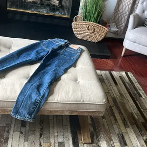 Zara Blue Denim Straight Leg Jean Size‎ 0 thumbnail 9