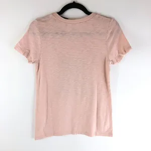 Grayson Threads Womens T Shirt Just Married Car Short Sleeve Pink M thumbnail 2