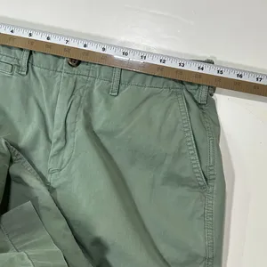Gap Straight Khaki‎ Green Cotton Chino Pants Casual Trousers Womens 8 thumbnail 7