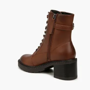 NEW Zodiac Paxon Lace-Up Boot (Women) 8.5M, BIKER BROWN thumbnail 4