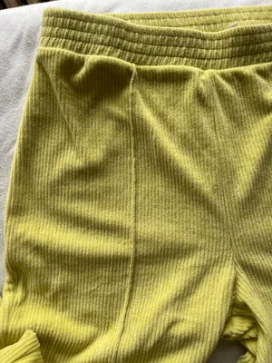 Aerie Green Groove On Flare Pants thumbnail 6
