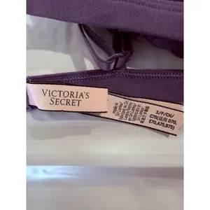 VICTORIA SECRETS Purple‎ scallops bralette women size S thumbnail 4