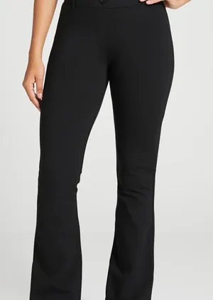 Betabrand Black‎ DPYP Straight Dress Yoga Pants thumbnail 1