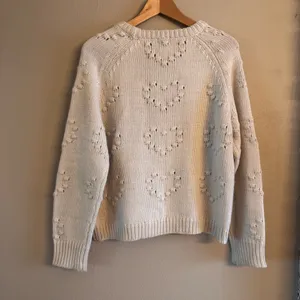 JOHN + JENN‎ Heart Sweater thumbnail 5