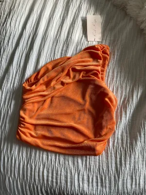 Rock n rags One Shoulder Top thumbnail 1