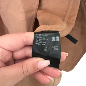UNIQLO Double Face Wool Blend Cocoon Coat Beige‎ Medium thumbnail 4