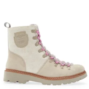 Nwt $180 Bionica Darlene Italiansuede Leather Waterproof Boots Moonstone thumbnail 3
