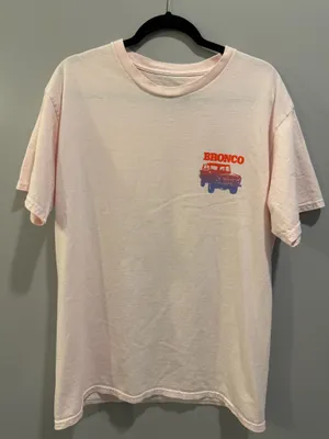 Junk Food Clothing Ford Bronco Vintage Inspired Graphic Tee Pink thumbnail 1