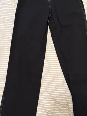 Commense High-Rise straight Leg Women’s Jeans - Black thumbnail 4