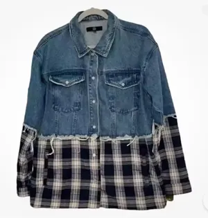 Misguided Oversized Blue Denim
Jacket(Size 6) thumbnail 1