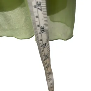 Celavie Collection‎ Y2k Women's Size Small Green Fairy Chiffon Halter Mini Dress thumbnail 10