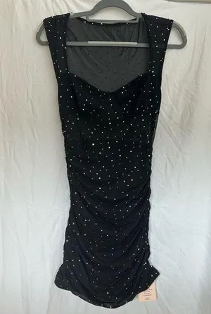 Black sparkly medium dress thumbnail 1