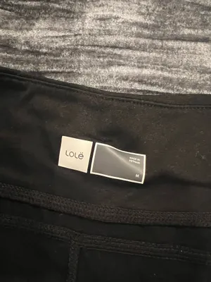 Black Jogger Pants by Lola Size M Size M thumbnail 3