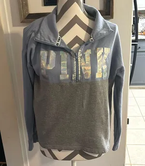 Pink Victoria’s Secret pullover thumbnail 1