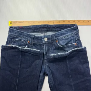 7 For All Mankind Embellished Bootcut Jeans Dark Wash Denim Womens Size 26‎ thumbnail 3
