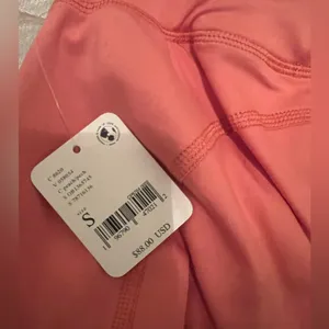 FP Movement High-Rise Ankle Breathe Deeper Leggings Size S Crush Blush/Peach NWT thumbnail 10