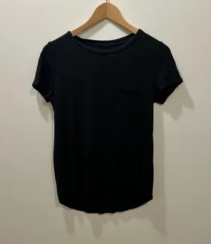 Seriously Soft Black Tee thumbnail 2