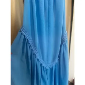 Ramy Brook Blue Halter Maxi Dress thumbnail 8
