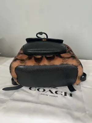 Coach X Jennifer Lopez Pennie Backpack 22 In Signature Shearling thumbnail 8