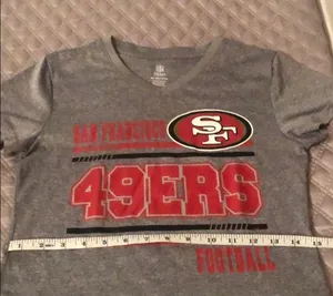 National Football League San Francisco 49ers grey athletic shirt thumbnail 6