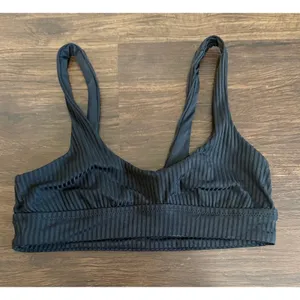 Vitamin‎ A Women's EcoRib Sienna Bikini Set High Waisted Bottoms In Black Sz XS thumbnail 4