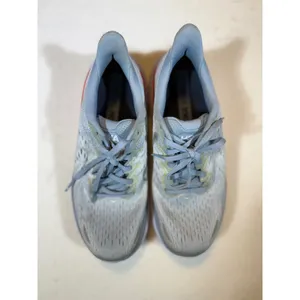 Hoka Clifton 8 Women's Running Shoes Gray Orange Low Top Comfort Sneakers thumbnail 3