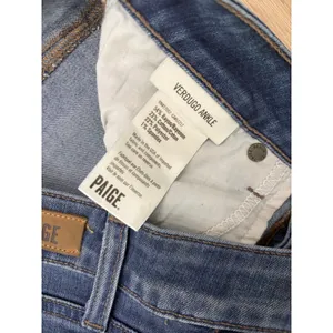 PAIGE Skinny Jeans Women’s 27 Blue Distressed Mid Rise Stretch Denim Ankle thumbnail 3