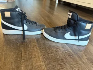 Nike Court Royale 2 Mid – Black & White – Women’s 7.5 thumbnail 2
