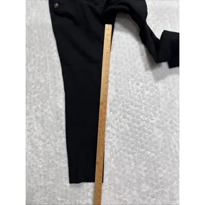 Loft The Sutton Skinny Pants Black Button Details Womens Size 6 Stylish Office thumbnail 8