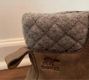 Sorel Slimpack ll Lace Boot Sz 7.5 Leather Winter Duck Boot Lace Up thumbnail 12