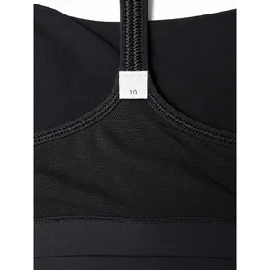 Lululemon Black Strappy Back Yoga Athletic Tank Top Built In Shelf Bra Size 10 thumbnail 3