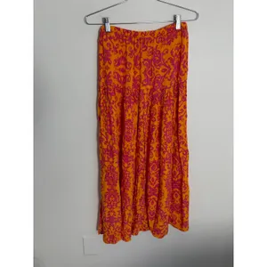 Abel the Label Anthropologie Tiered Maxi skirt size XS thumbnail 5