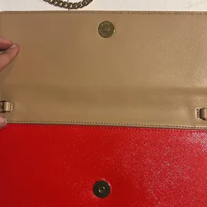 Nordstrom red Crossbody purse clutch thumbnail 4