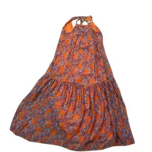 FRNCH Aneth Floral Silk Blend Sleeveless Maxi Dress Womens Size Small Boho thumbnail 4