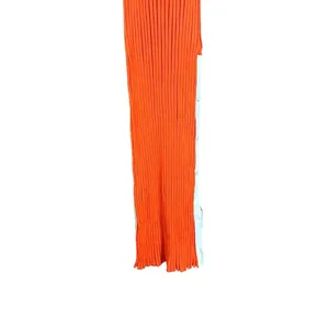 Solid & Striped Womens Sz S Orange Kimberly Rib Knit Tank Midi Dress Side Slit thumbnail 5