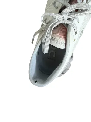 ON Cloud Women’s Gray Orange Sneakers Size 6.5 thumbnail 3