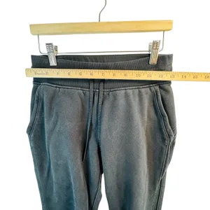 Lululemon Align Jogger Pants Black Womens 4‎ Elastic Waist Drawstring Logo READ thumbnail 6