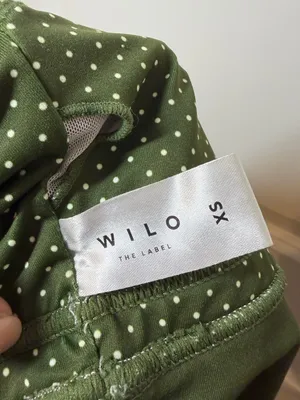 WILO Anthropologie Polka Dot Contour Sports Bra thumbnail 4